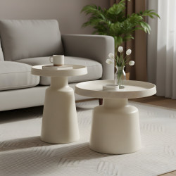 Metal Table Set - 2 Pcs